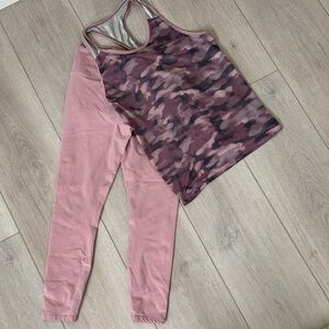 Fabletics Pink Track Pants